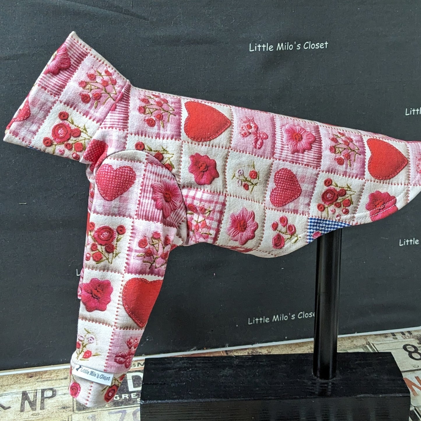 Custom Valentine Vests, Shirts, & Bodysuits For Iggys & Small Pups - Little Milo's Closet