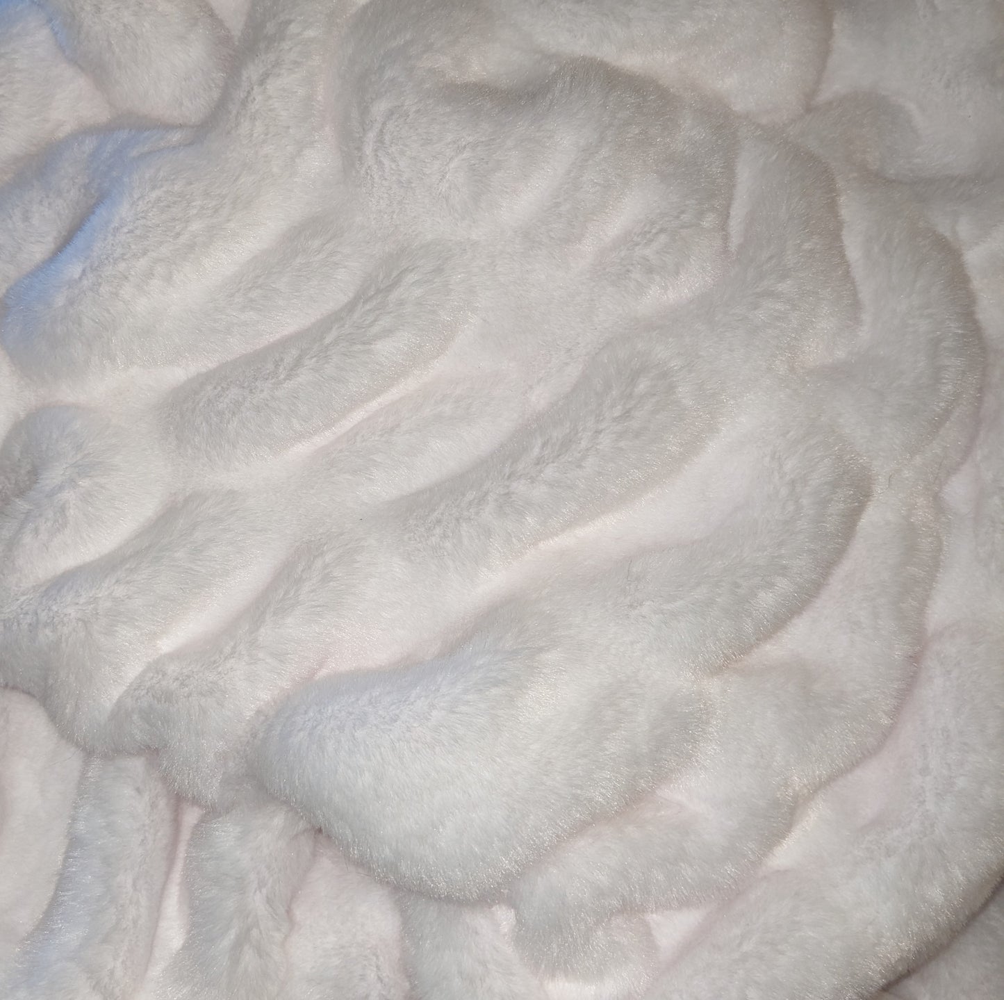 Custom Ruched Faux Fur Vests
