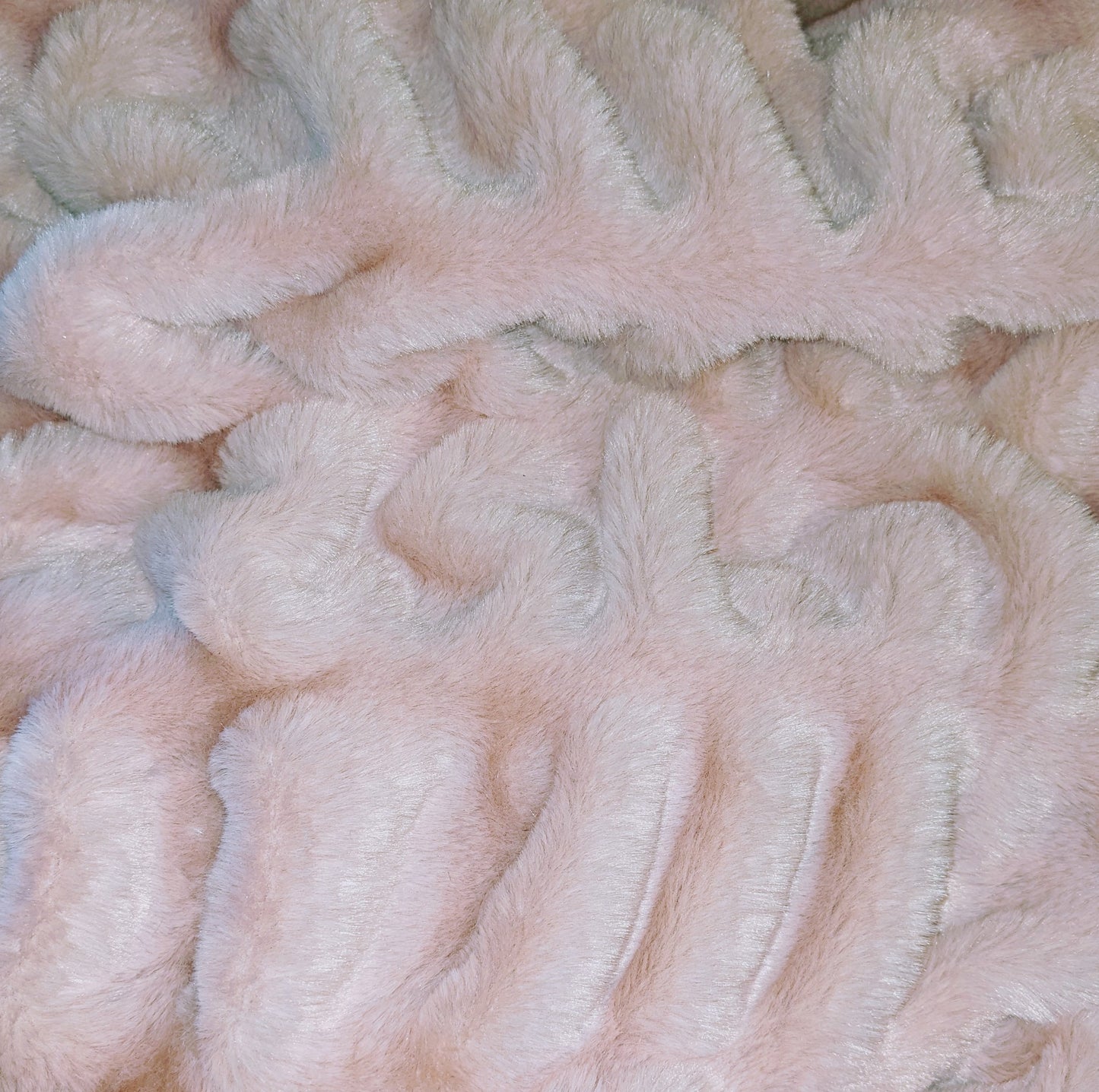 Custom Ruched Faux Fur Vests