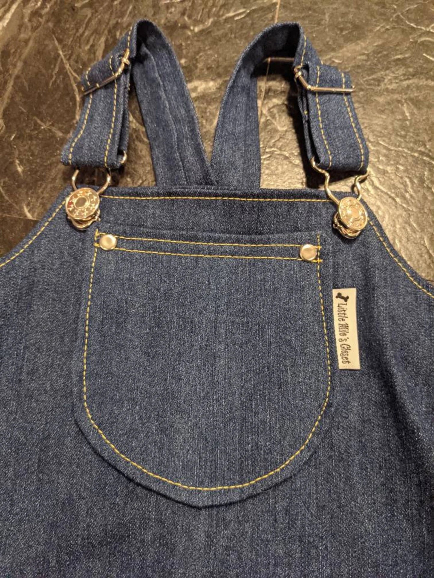 Custom Denim Overalls For Iggys & Small Pups - Little Milo's Closet