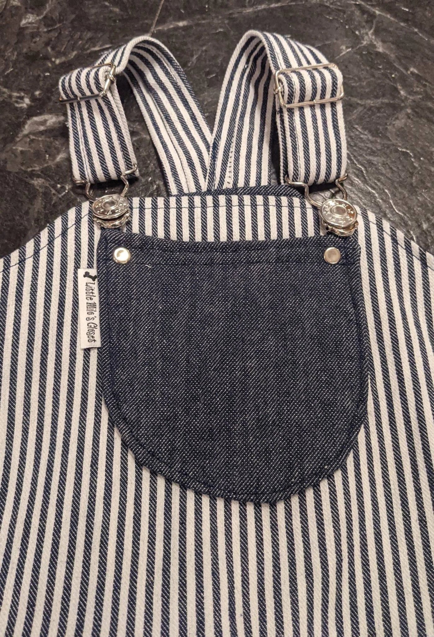 Custom Denim Overalls For Iggys & Small Pups - Little Milo's Closet