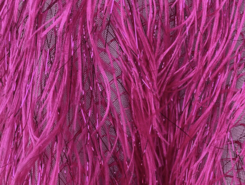 Custom Faux feather and Tinsel Vests - Little Milo's Closet