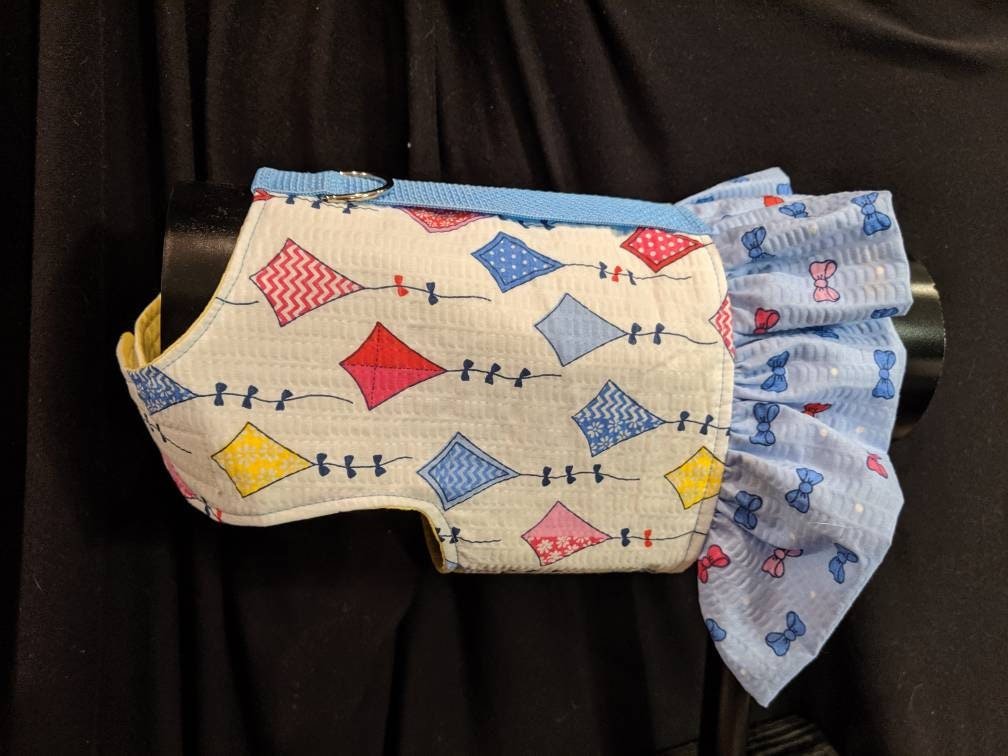 Custom Harness Dress For Iggys & Small Pups - Little Milo's Closet