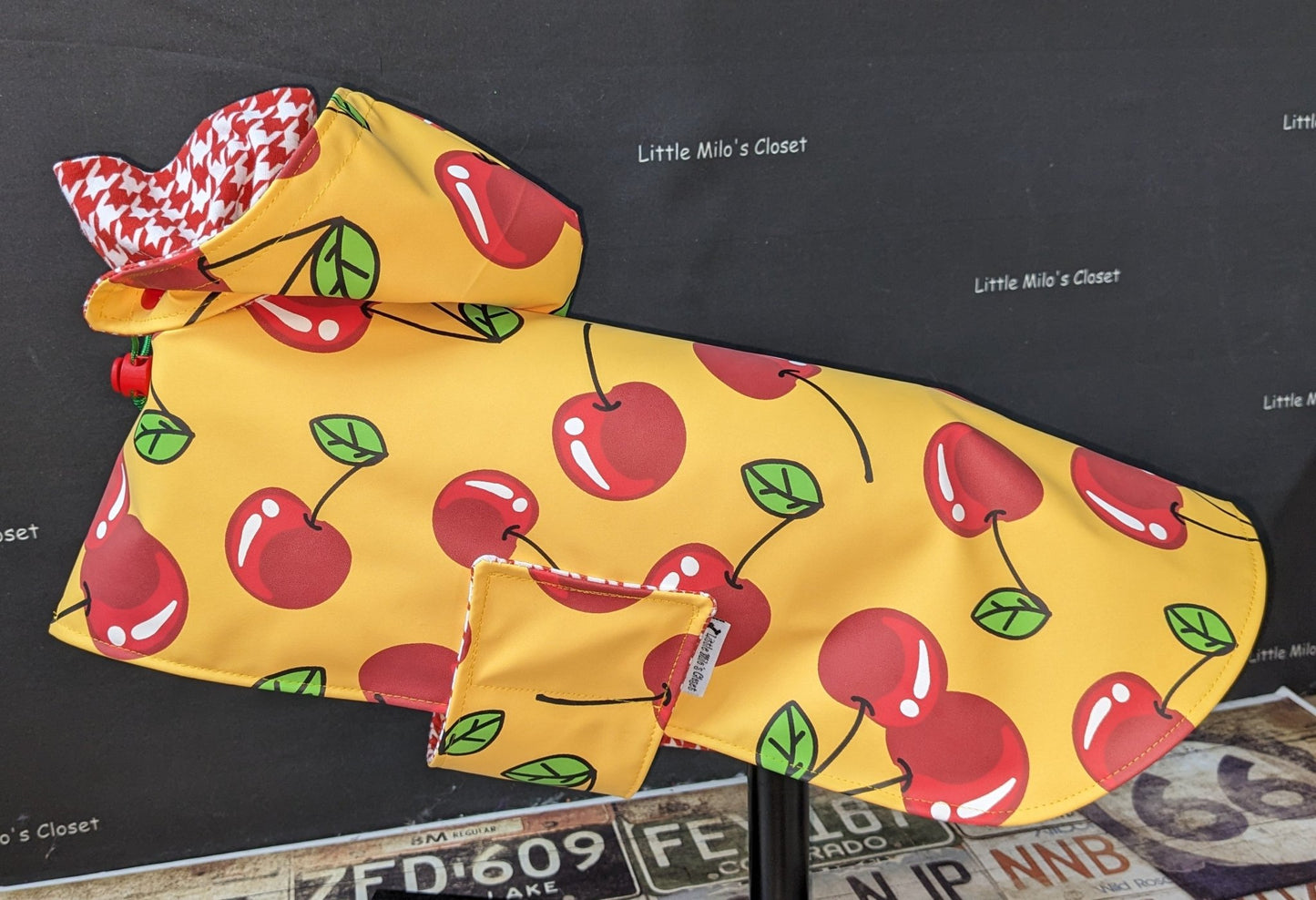 Custom Italian Greyhound Blanket Style Raincoat - Little Milo's Closet