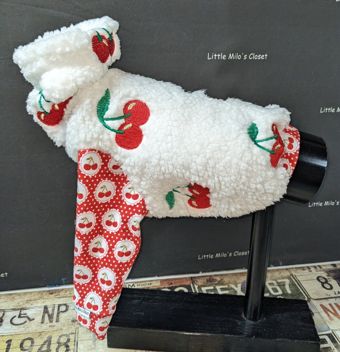 Custom Sherpa Italian Greyhound Vests, Tops and Bodysuits