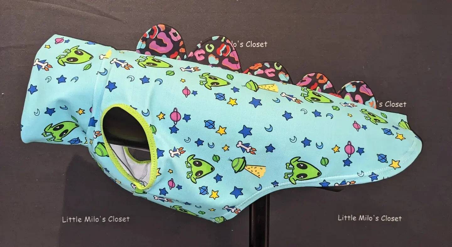 Custom UV Dinosaur Sleeveless Turtle Necks - Little Milo's Closet