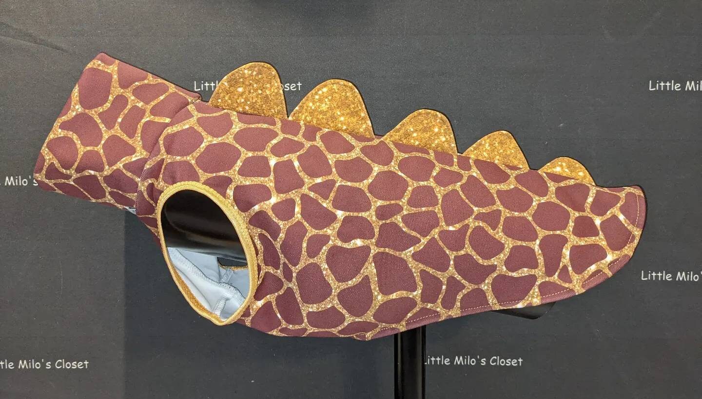 Custom UV Dinosaur Sleeveless Turtle Necks - Little Milo's Closet