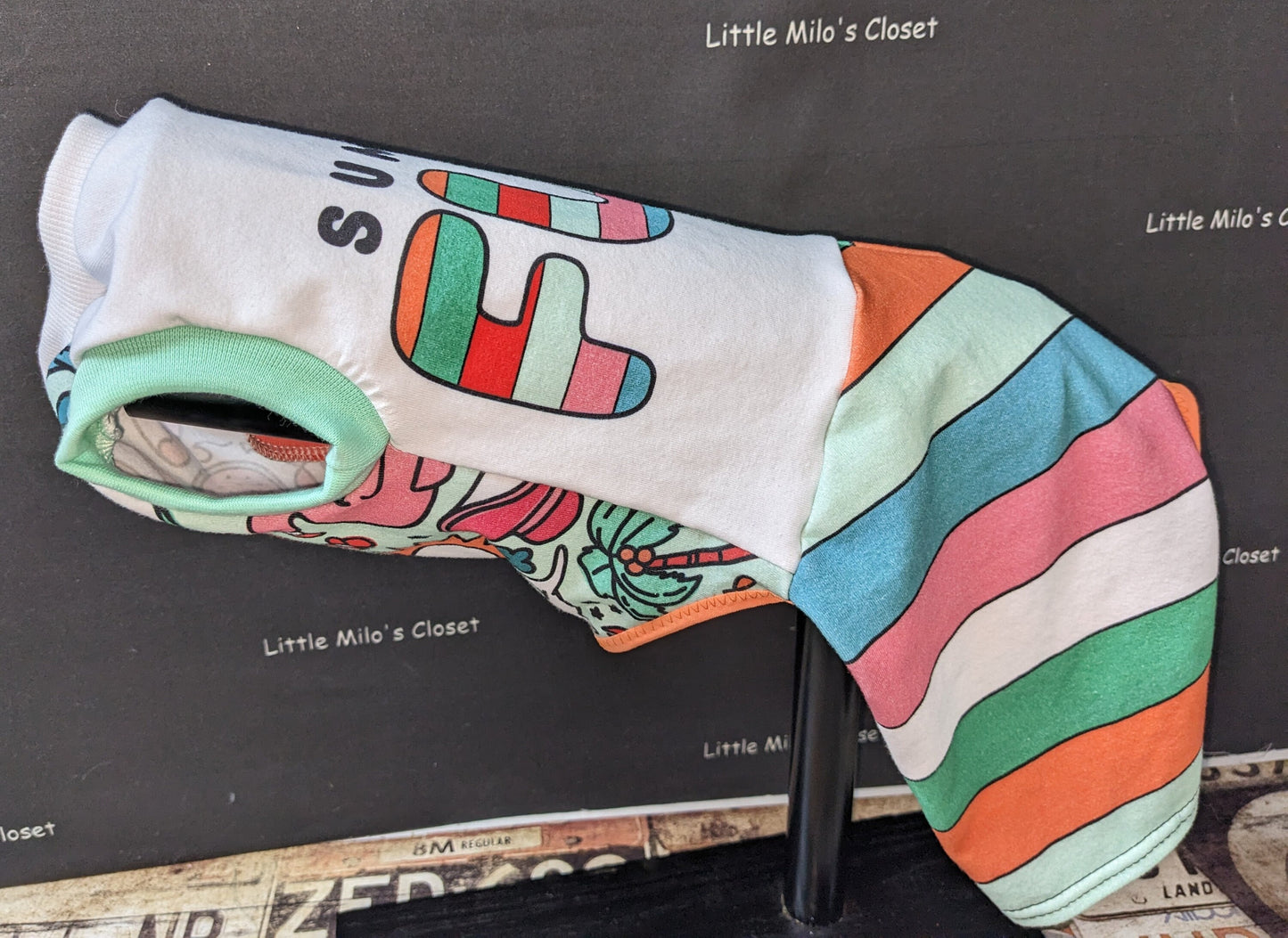 Custom Summer Fun Yoga Tops, Shorts, & Dress - Little Milo's Closet