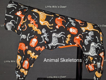 Ready to Ship  Halloween Cotton Knit Bodysuits for Italian Greyhounds