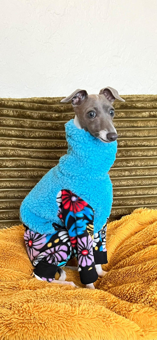 Custom Sherpa Italian Greyhound Vests, Tops and Bodysuits - Little Milo's Closet