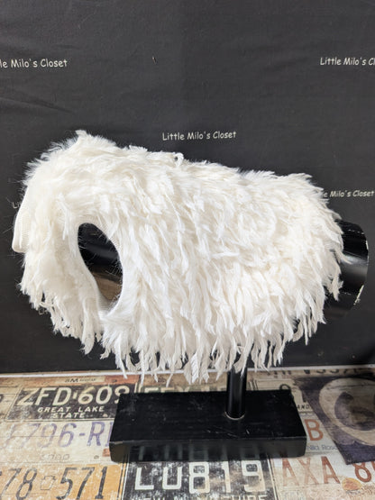 Custom Sleeveless Feather Fur Vest