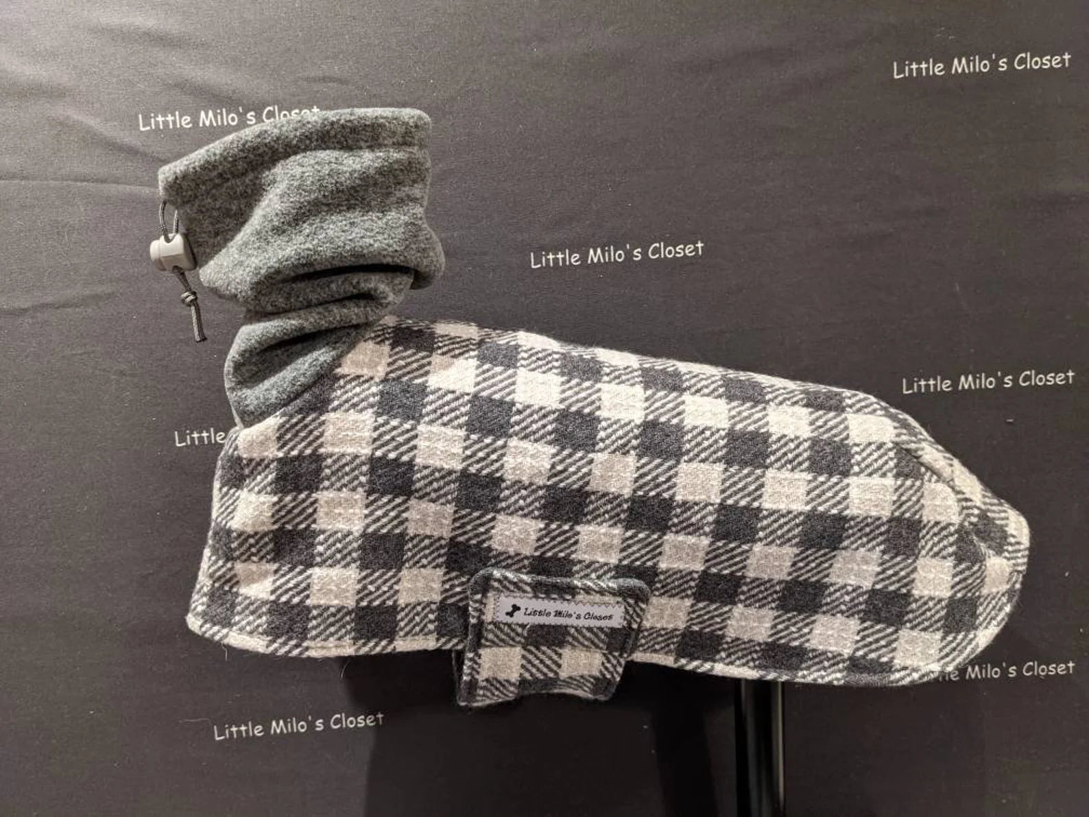 Custom Wool Winter Coat For Iggys & Other Chilly Pups - Little Milo's Closet