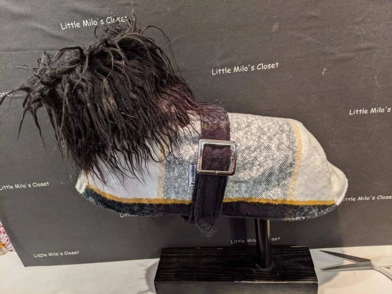 Custom Wool Winter Coat For Iggys & Other Chilly Pups - Little Milo's Closet