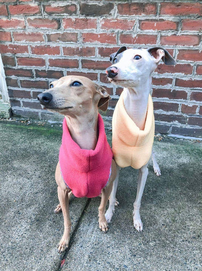 Custom Italian Greyhound Sleeveless Fleece Vests