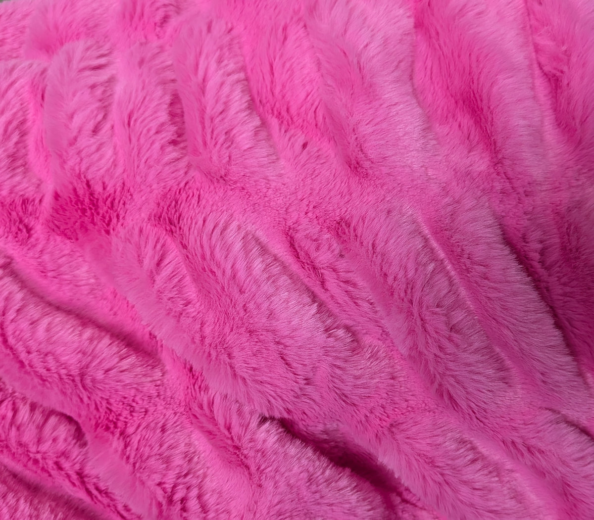 Plush fur fabric option for Italian Greyhound nap sacs and sleep sacs: hot pink