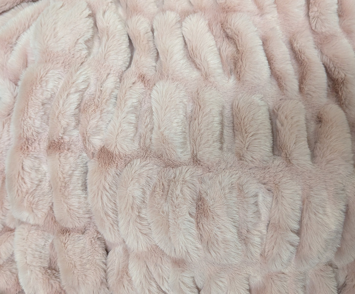Plush fur fabric option for Italian Greyhound nap sacs and sleep sacs: soft tan