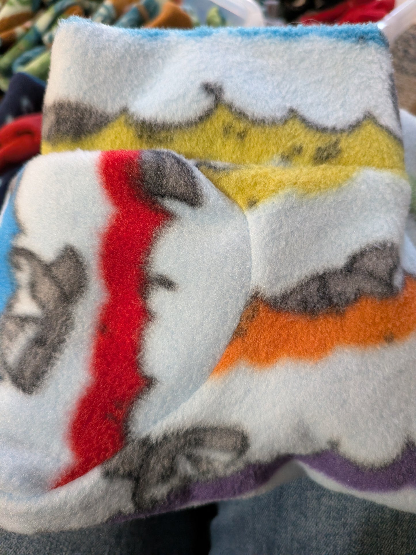 Ready to Ship Small Assorted Italian Greyhound Fleece Bodysuits