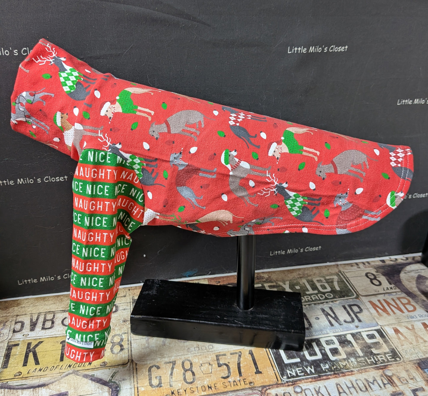 Naughty or Nice long sleeve Top