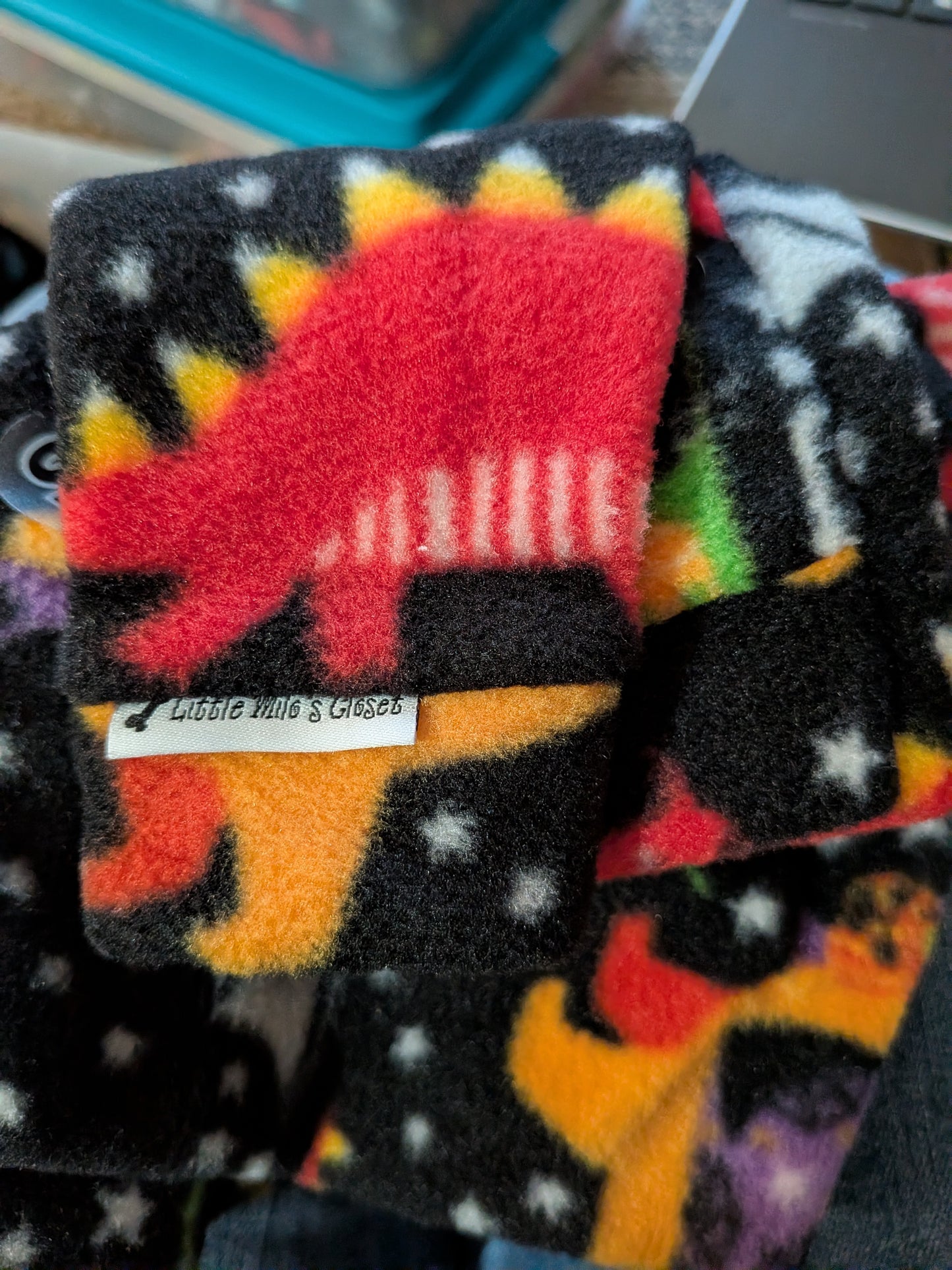 Ready to Ship Small Assorted Italian Greyhound Fleece Bodysuits