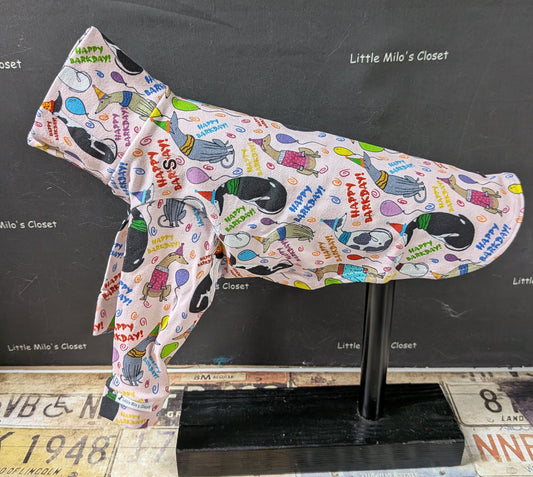 Ready to Ship Happy Birthday Cotton Lycra long sleeve Tops