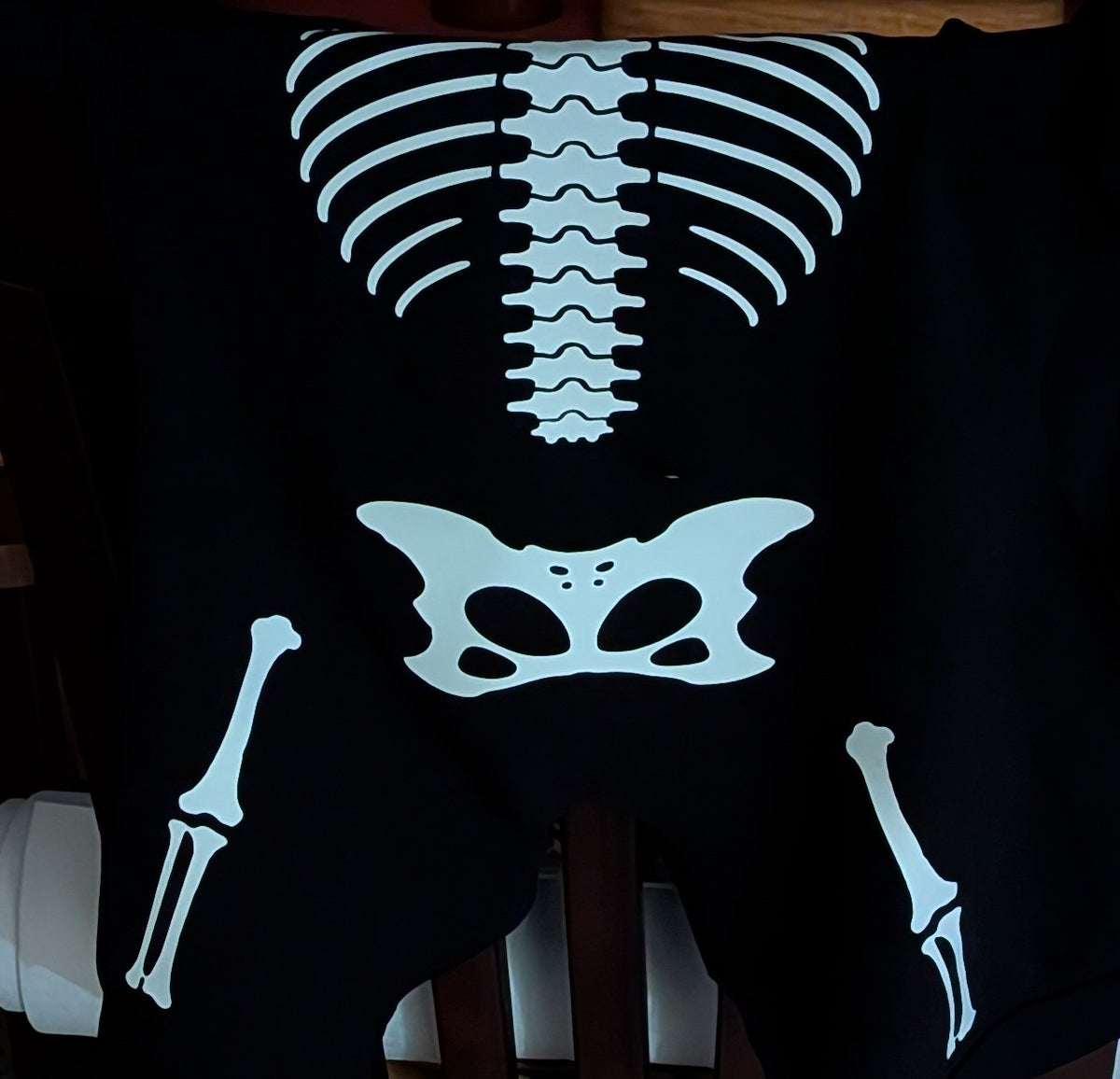 Custom Glow in the Dark Skeleton Bodysuit