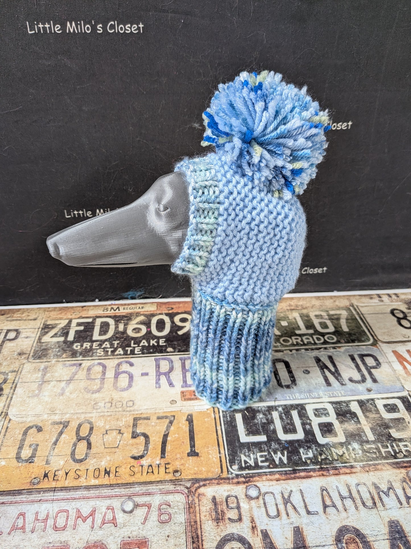 Pom Pom Knitted hats for Italian Greyhounds