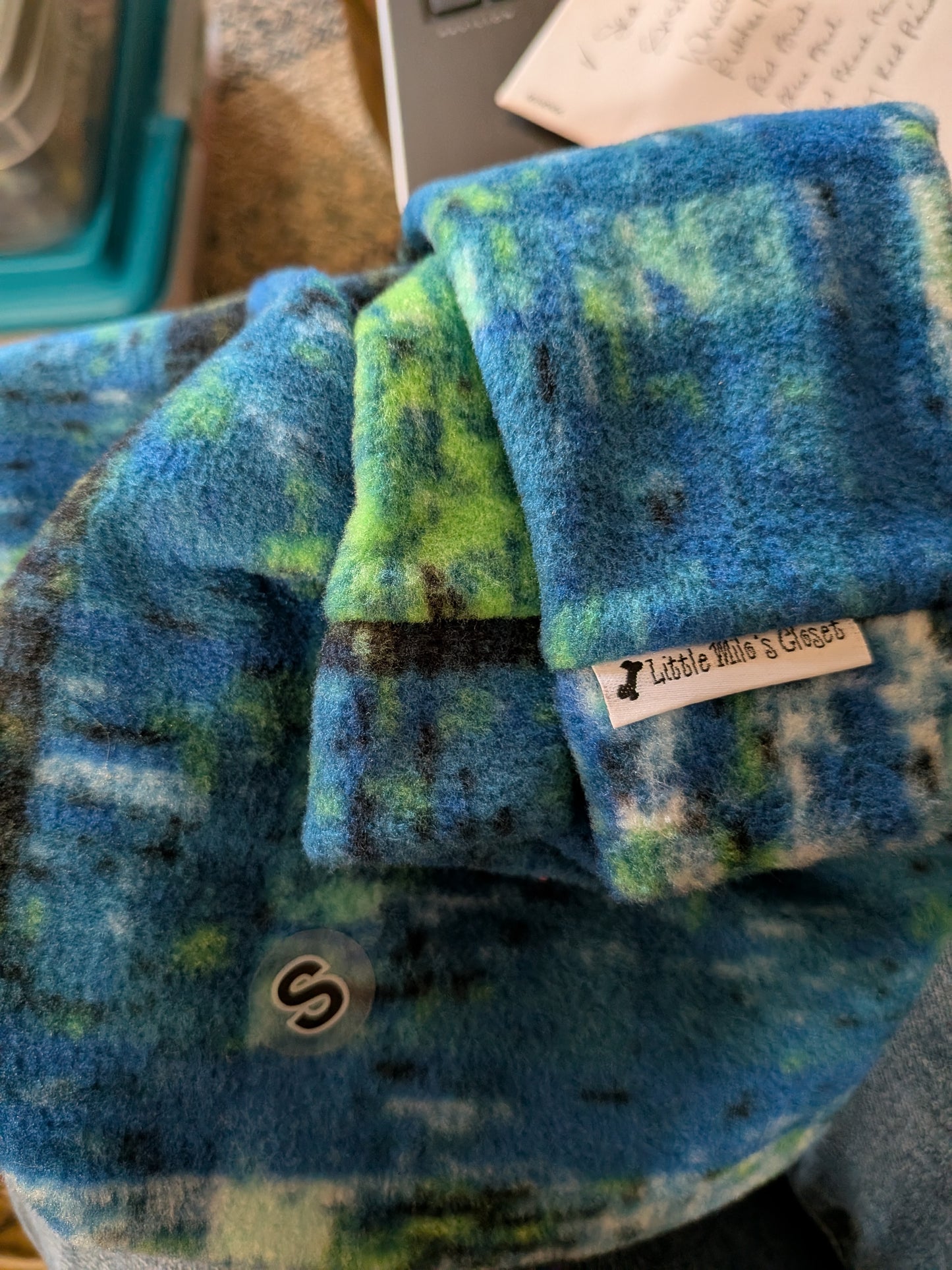 Ready to Ship Small Assorted Italian Greyhound Fleece Bodysuits