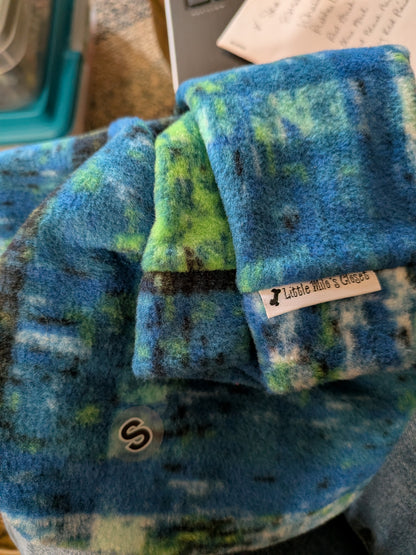 Ready to Ship Small Assorted Italian Greyhound Fleece Bodysuits