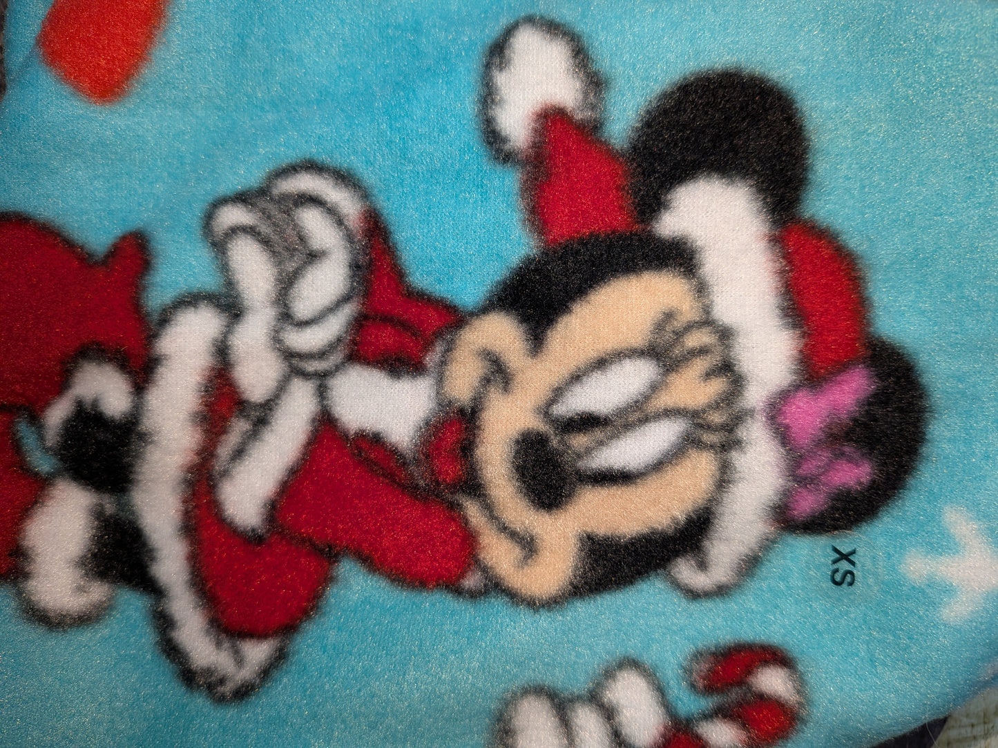 Ready to Ship Extra Small Christmas Plush Fleece Jammies