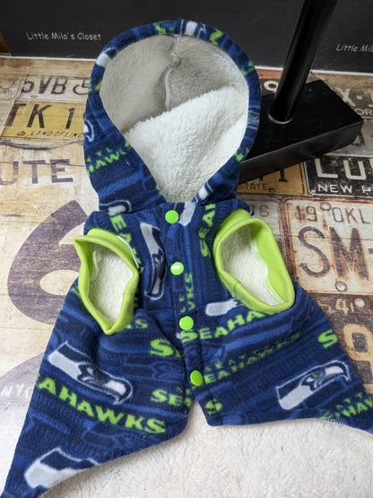 Seattle Seahawks Sherpa lined Sweater Vest