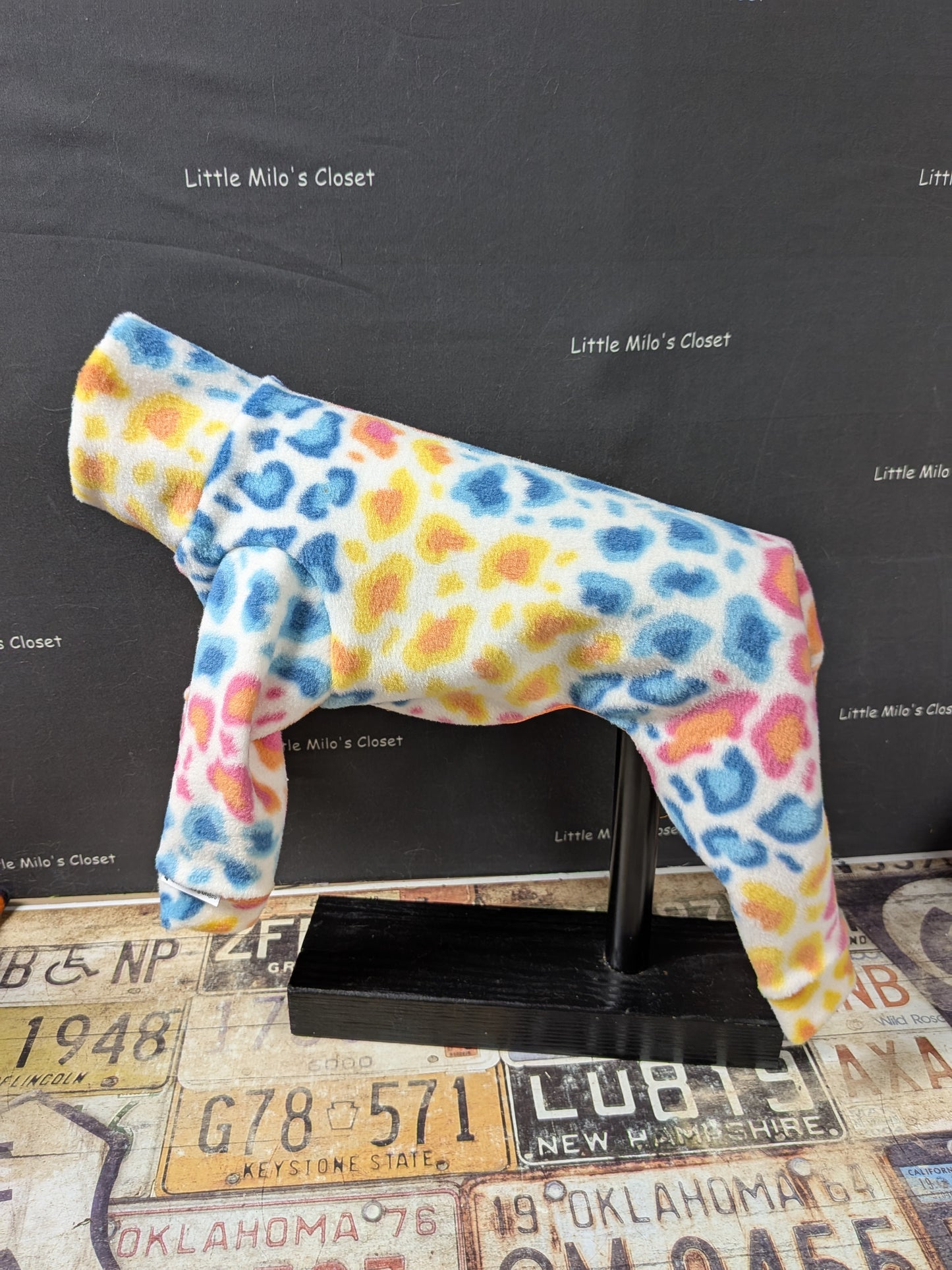 Custom Colorful Cheetah Bodysuit Limited Edition