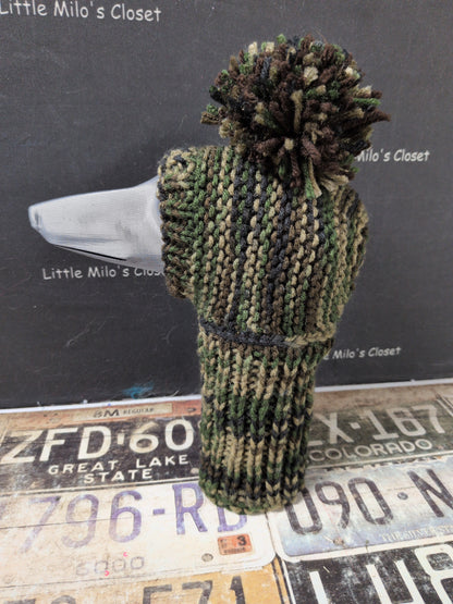 Pom Pom Knitted hats for Italian Greyhounds