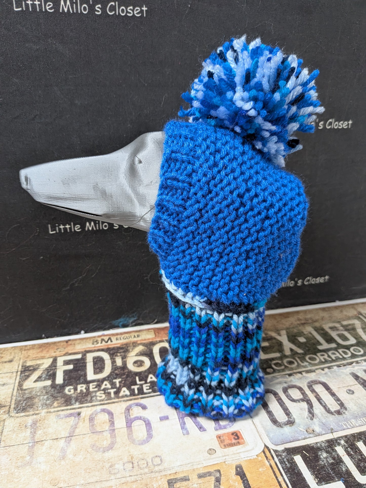 Pom Pom Knitted hats for Italian Greyhounds