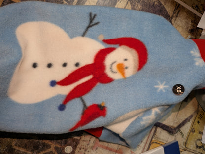 Ready to Ship Extra Small Christmas Plush Fleece Jammies