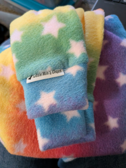 Ready to Ship Small Assorted Italian Greyhound Fleece Bodysuits