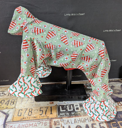 Custom Little Debbie Velvet Bell Bottom Bodysuit