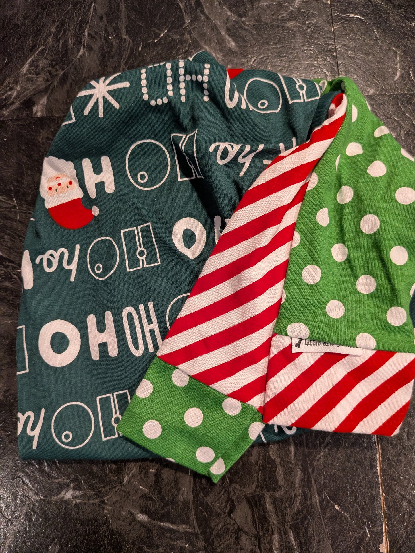 Christmas Italian Greyhound Cotton Lycra Bodysuits