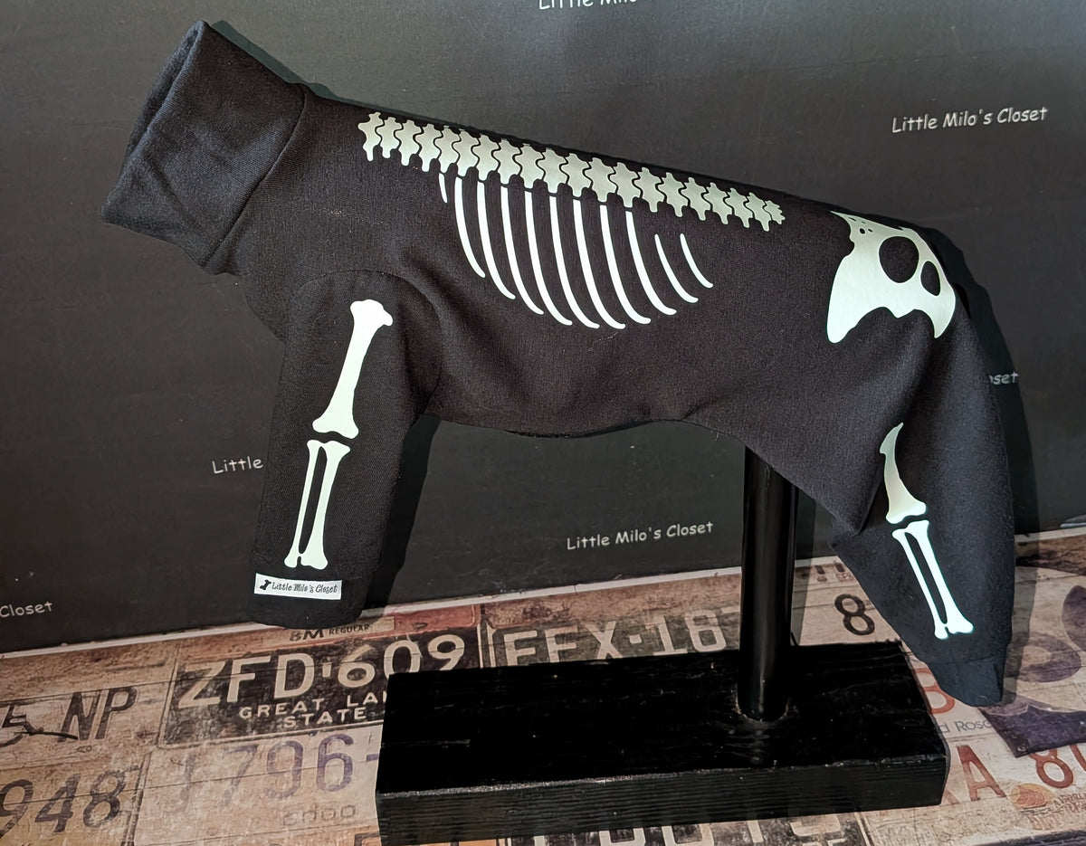 Custom Glow in the Dark Skeleton Bodysuit