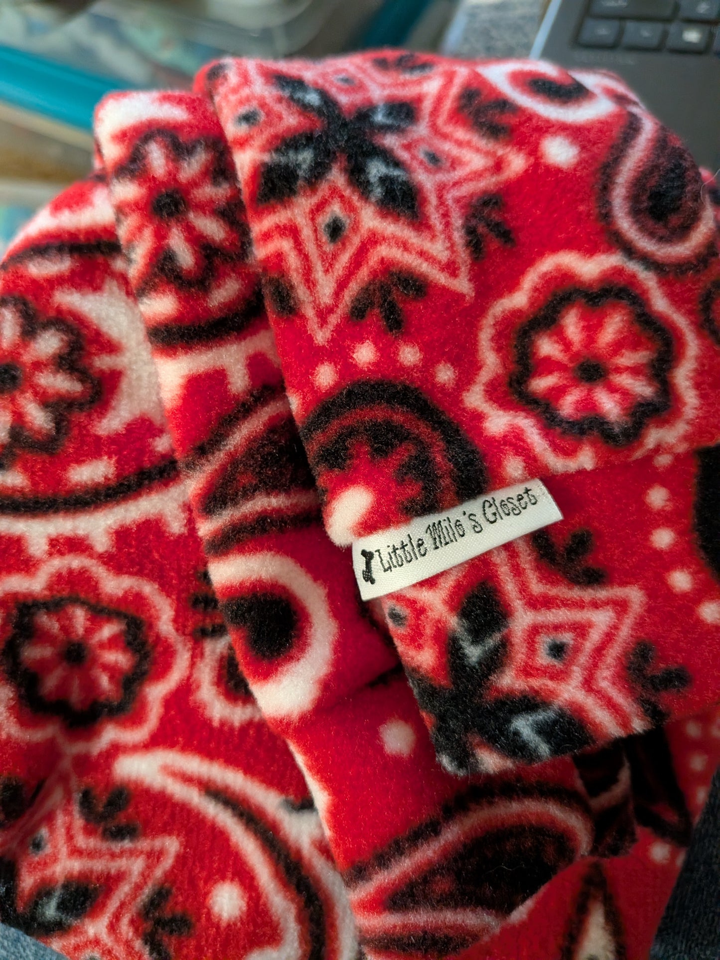 Ready to Ship Small Assorted Italian Greyhound Fleece Bodysuits