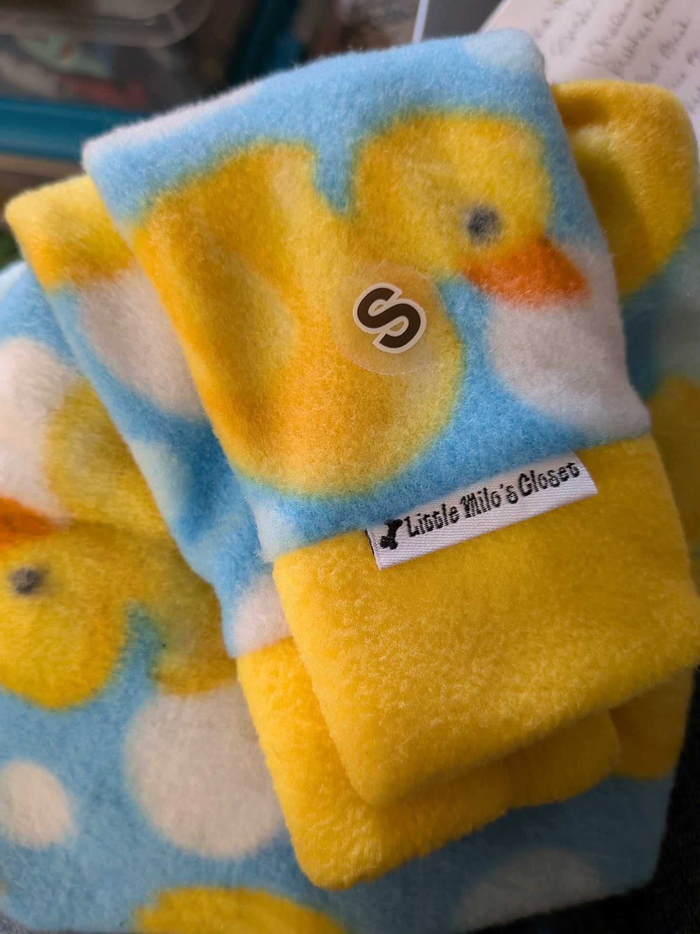 Ready to Ship Small Assorted Italian Greyhound Fleece Bodysuits